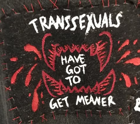 Queer Punk, Punk Diy, Punk Jacket, Trans Art, Punk Patches, Protest Art, Patch Ideas, Battle Jacket, Queer Art