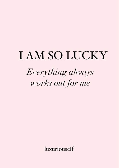 Manifesting Money I’m So Lucky Everything Goes My Way, Everything Always Works Out, Im Smart Affirmations, I Am So Lucky Everything Goes My Way, Everything Is Working Out For Me, Im So Lucky Everything Works For Me, I Am So Lucky Everything Works For Me, Everything Is Always Working Out For Me, I’m So Lucky Everything Always Works Out For Me