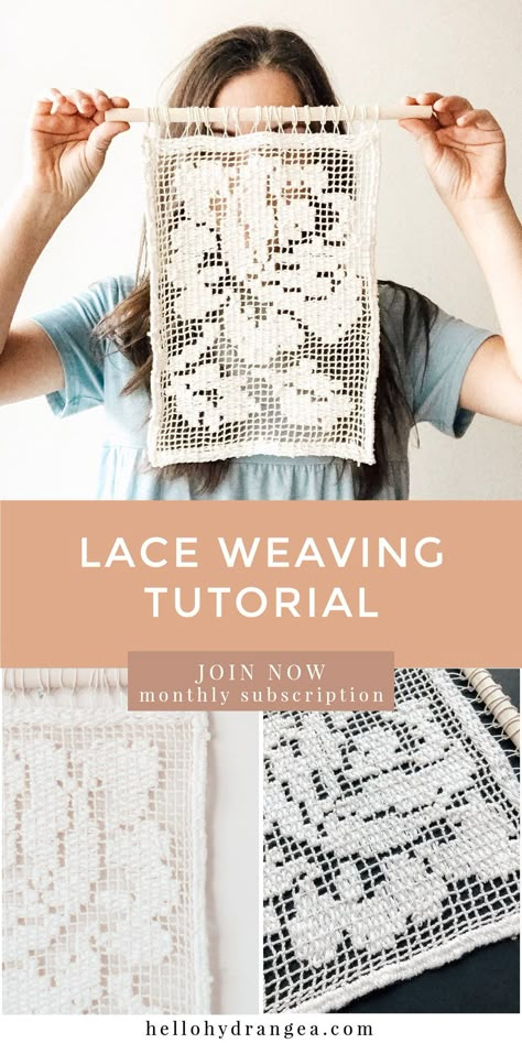 Lace Weaving, Lace Weave, Weaving Tutorial, Diy Weaving, Mason Jar Crafts Diy, Weaving Projects, Mason Jar Diy, Mason Jar Crafts, Bobbin Lace