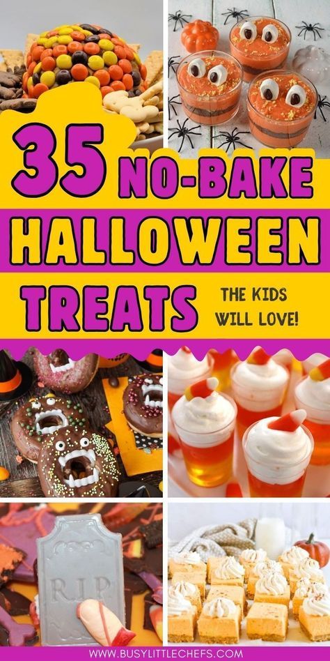 Easy Healthy Halloween Treats To Make, Easy Fun Halloween Snacks, Halloween Treats For Kids School Party, Halloween Cooking Ideas For Kids, Halloween Theme Snacks For Kids, October Snacks For Kids, Halloween Easy Treats To Make, Halloween Treats To Hand Out, Halloween Snacks For Kids To Make