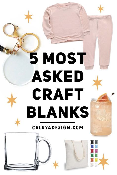 5 most asked craft blanks for Cricut Caluya Design, Craft Blanks, Cricut Blanks Ideas, Unique Sublimation Blanks, Crafting Blanks, Sublimation Blanks Ideas, Blanks For Cricut Projects, Cricut Blanks Products, Cricut Blanks