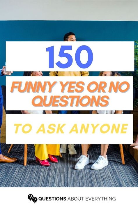 yes or no questions Yes Or No Ice Breaker Questions, Yes No Game Questions, Games To Get To Know People, Yay Or Nay Questions, Ever Or Never Questions, Fun Get To Know You Questions For Work, Yes Or No Questions To Ask, Funny Icebreaker Questions Hilarious, This Vs That Questions