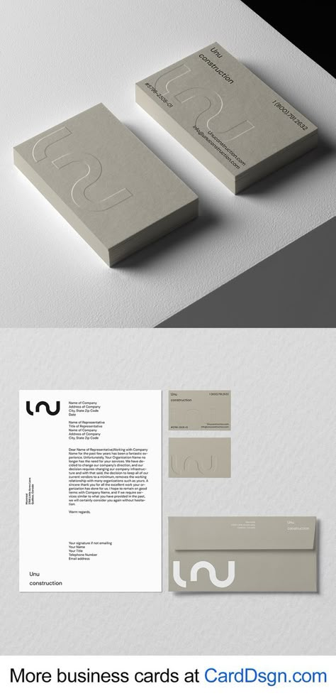 Businnes Card Minimalist, Modern Business Cards Minimal, Renovation Business Card, Business Card Creative Ideas, Branding Design Architecture, Business Card Construction Company, Business Cards For Interior Designers, Consulting Business Card, Architectural Business Card