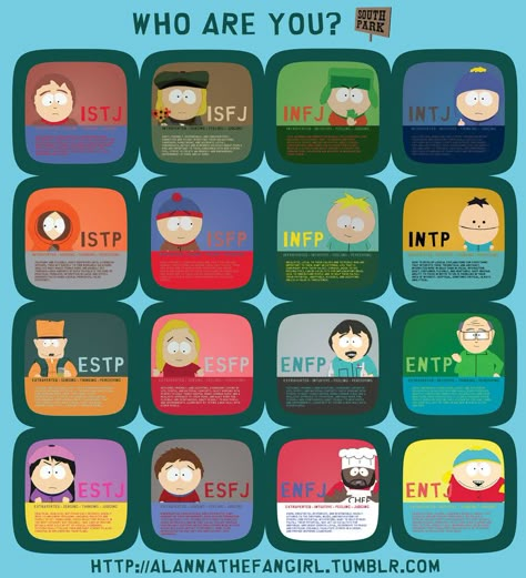 South Park Personality Types, South Park Relationship Chart, South Park Alignment Chart, South Park Mbti, South Park Layout, Sims 4 South Park Cc, South Park Kinnie Bingo, South Park Bingo, South Park Ike