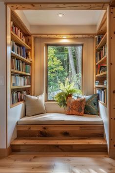 #jungalowstyle #myinterior #myhousebeautiful #interiorstyling #interior_delux #howwedwell #pocketofmyhome #homedecorideas #interiors4all #designsponge Home With Library, Home Library Scandinavian, In House Library Ideas, Cute At Home Library, Home Decor Bookshelves, Scandinavian Home Library, Study Room With Library, Cosy Home Library Ideas, Small In House Library