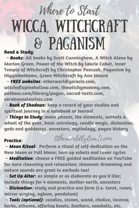 Where to Start: Wicca, Witchcraft, Paganism for the Beginner Pagan Pagan Screensavers, First Steps To Becoming A Witch, What Is Wicca, How To Become A Witch, Magic Tattoo Witches, Wicca Knowledge, Witch 101, Witch Info, Wiccan Home