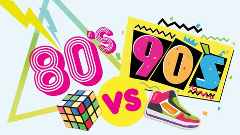 80s Vs 90s, 90s Themed Party, 90s Background, 90s Sitcoms, Love The 90s, 80s Theme, 90s Party, 80s Vibes, 80s Party