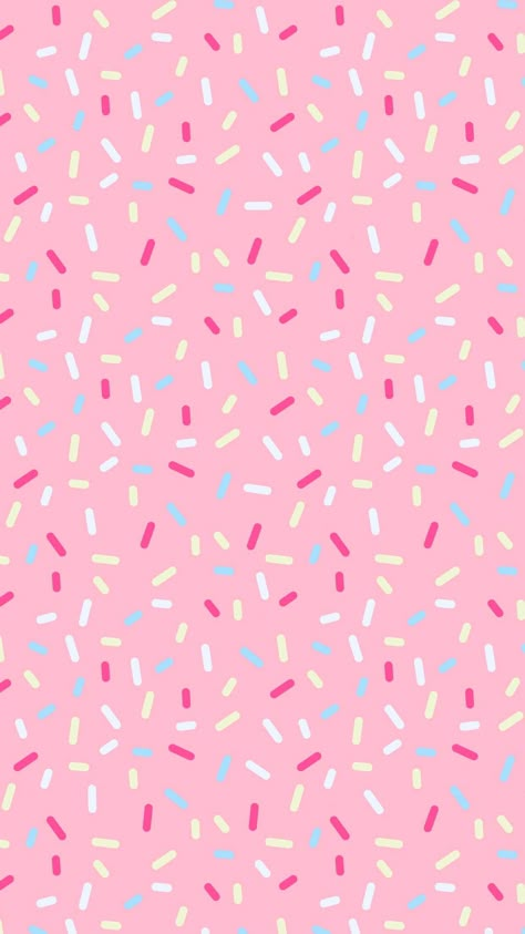 Vanellope Background, Pink Cupcake Wallpaper, Cute Baking Wallpaper, Candy Background Aesthetic, Pink Confetti Background, Sprinkles Background, Cupcake Wallpaper, Sprinkles Wallpaper, December Aesthetic Wallpaper