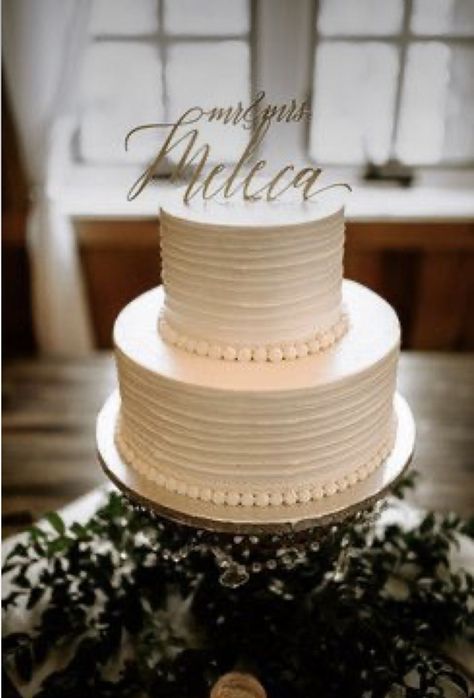 Basic Two Tier Wedding Cake, Wedding Cakes2 Tier, Plain Wedding Cake With Topper, Three Layer Wedding Cake Simple, Basic 2 Tier Wedding Cake, Plain Small Wedding Cake, Chocolate Wedding Cake With White Icing, Small Wedding Cake With Topper, Two Tier Modern Wedding Cake