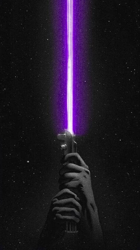 Lightsaber Wallpaper, Galen Marek, Purple Lightsaber, Star Wars Cartoon, Star Wars Lightsaber, Sci Fi Wallpaper, Star Wars Painting, Star Wars Background, Beautiful Wallpapers For Iphone