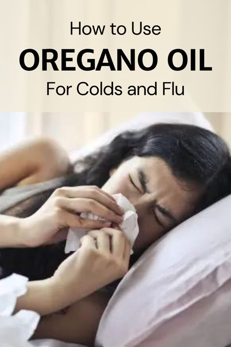 The oil of oregano is extracted from the leaves of oregano and has been used as a natural remedy to prevent illness for centuries. Studies show that oregano oil can kill certain cold and flu viruses and may help to alleviate symptoms. #coldandflu #naturalremedies #homeremedies #essentialoils #holisticliving Oils For A Cold, Oregano Oil Uses, Oregano Oil For Colds, Oil Of Oregano Benefits, Doterra Oregano Oil, Oregano Benefits, Sore Throat Essential Oils, Oils For Ear Ache, Oil For Cough