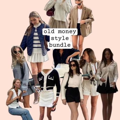 Old Money Style Bundle, Quiet Luxury Secondhand Clothing Mystery Bundle, Personal Stylist Vinted Aesthetic, Old Money Style Aesthetic, 70 Outfits, Money Clothing, Thrifted Clothing, Style Chart, Clothing Bundle, Style Bundle, Fashion Diva