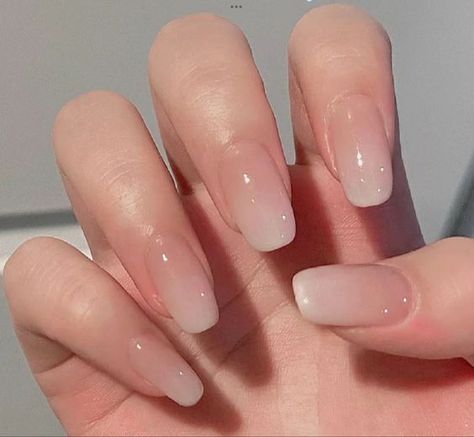 Hard Gel Nails, Hello Nails, Hard Nails, Subtle Nails, Simple Gel Nails, Casual Nails, Blush Nails, Cute Gel Nails, Soft Nails