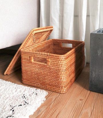 Storage basket with lid, wicker storage basket with lid, round storage basket with lid, square storage basket with lid, large storage basket with lid, woven storage basket with lid, rectangular storage basket with lid, small storage basket with lid Big Basket Storage, Small Baskets Storage, Cane Storage Baskets, Storage Boxes Large, Rattan Basket With Lid, Basket With Lid Storage, Storage Baskets For Clothes, Cute Storage Baskets, Rattan Storage Baskets