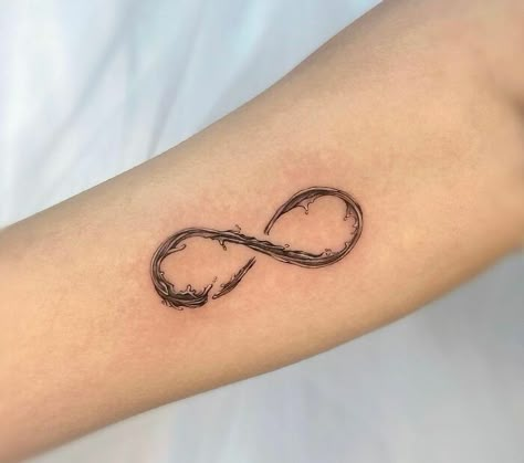 Wrist Infinity Tattoo Infinity Tattoo Men, Unlimited Tattoo, Infinity Tattoo For Men, Infinity Tattoo Meaning, Infinity Tattoo Ideas, Eternity Tattoo, Infinity Sign Tattoo, Infinite Tattoo, Antler Tattoos