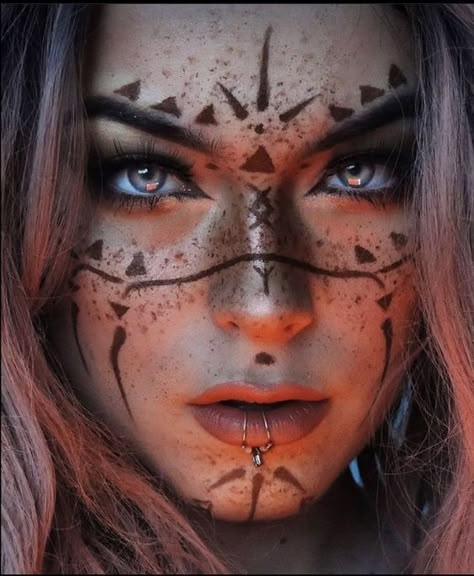 Viking Makeup, Fantasy Makeup, Larp, Halloween Makeup, Halloween Ideas, Costume Ideas, Makeup Ideas, Character Inspiration, Vikings