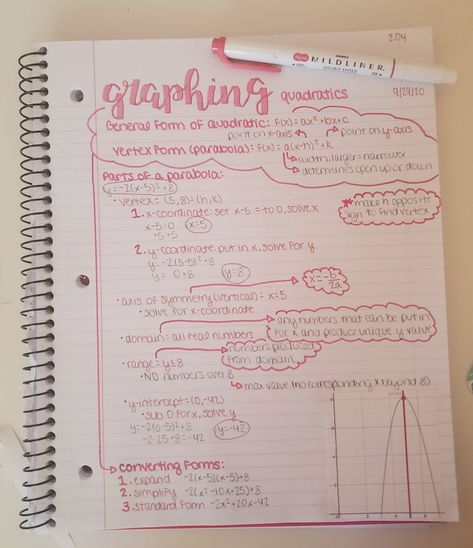 Algebra Two Aesthetic, Algebra Aesthetic Notes, Algebra Homework Aesthetic, Linear Equations Notes Algebra 1, Functions Notes Algebra 1, Quadratic Graphs Notes, Taking Math Notes Ideas, Algebra Formulas Aesthetic, School Math Aesthetic