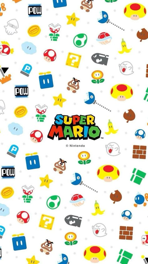 Mario Bro Wallpapers, Mario Wallpaper Iphone, Super Mario Background, Super Mario Bros Wallpaper, Wallpaper Nintendo, Mario Bros Wallpaper, Super Mario Wallpaper, Mario Wallpaper, Cartoon Tattoo Ideas