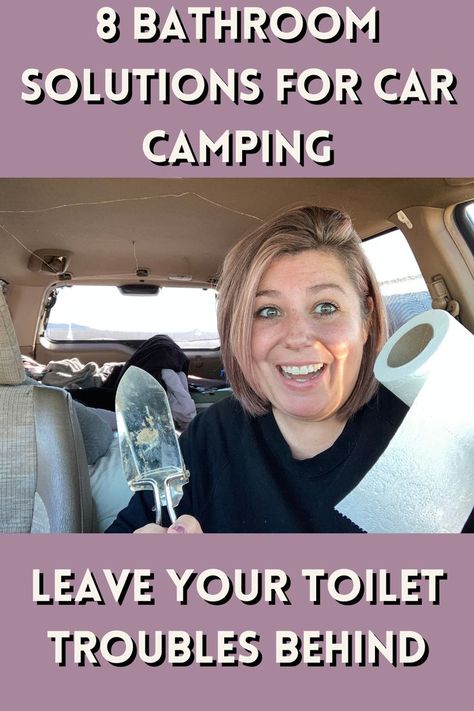 Diy Portable Toilet For Car, Camping Toilet Hacks, Stealth Car Camping, Camping Bathroom Hacks, Camping Toilet Ideas, Camping Toilet Diy, Diy Portable Toilet, Camping Toilet Tent, Car Camping Ideas