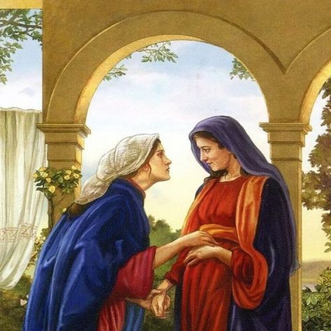 Saints Of The Day ~ 20✷C+M+B+24 on Instagram: "May 31st is the Feast Day of the Visitation of the Blessed Virgin Mary🙏🏼💐 . Toward the end of the fourteenth century, the Church suffered from an internal conflict known as the Western Schism. In 1378, two men claimed to be the pope. Pope Urban VI resided in Rome, and the anti-pope Clement VII resided in Avignon, France. This division raged on until 1417 when the Council in Constance resolved the issue once and for all. Pope Urban VI instituted today’s feast, the Visitation of the Blessed Virgin Mary, in 1389 as a way of asking the universal Church to pray to the Blessed Virgin Mary for unity and peace. Though the immediate reason for the institution of this feast was internal Church conflict, its inspiration is the glorious story that Sain May 31, Blessed Virgin, Blessed Virgin Mary, Virgin Mary, Instagram