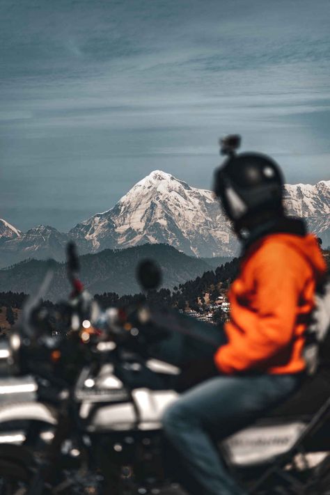 Royal Enfield Wallpapers, Road Trip Photography, Biker Photography, Travel Photoshoot, Enfield Himalayan, Travel Pose, Bike Trip, The Longest Ride, Spiti Valley