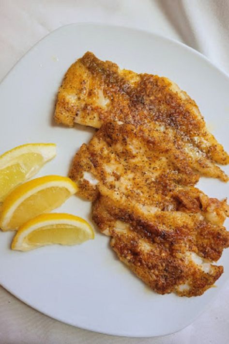 Fish Coating Recipe, Fried Cod Fish Recipes, Pan Fried Fish Recipes, Fried Cod Recipes, Fried Cod Fish, Crispy Cod, Flounder Recipes, Heart Healthy Recipes Low Sodium, Fish Meals