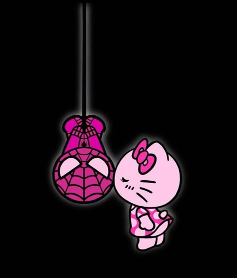 Pink Sanrio Aesthetic, Pink Hello Kitty Wallpaper, Kitty Wallpaper Iphone, Hello Kitty Wallpaper Iphone, Pink Hello Kitty Wallpaper Iphone, Pink And Black Wallpaper, Lockscreen Background, Pink Wallpaper Ipad, Pink Sanrio