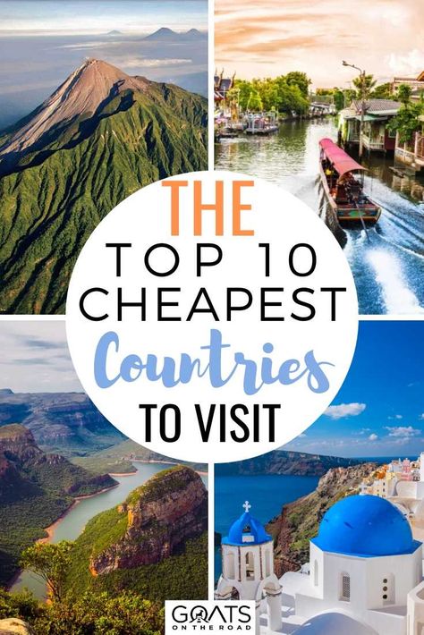 Cheapest Countries To Visit, Cheap Countries To Travel, Cheapest Places To Travel, Fun Experiences, Best Countries To Visit, Cheap Places To Travel, Top Places To Travel, Backpacking Europe, Countries To Visit