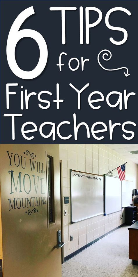 6 Tips for First Year Teachers. Teaching Tips that will hopefully make your first years of teaching successful. Advice for a new teacher getting their first classroom and how to be successful and not have teacher burn out! Psychology Teacher, First Classroom, Bilingual Kindergarten, Future Educator, Teaching Hacks, Planning School, Classroom Management Plan, Teacher Must Haves, First Year Teaching