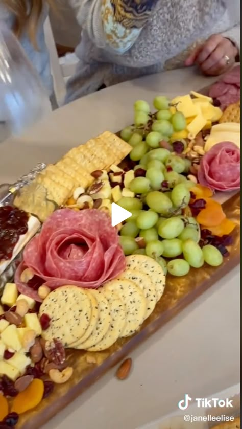 Pepperoni Rose, The Drifters, Fancy Salads, This Magic Moment, Charcuterie Inspiration, Easy Eat, Charcuterie Platter, Party Food Platters, Charcuterie And Cheese Board