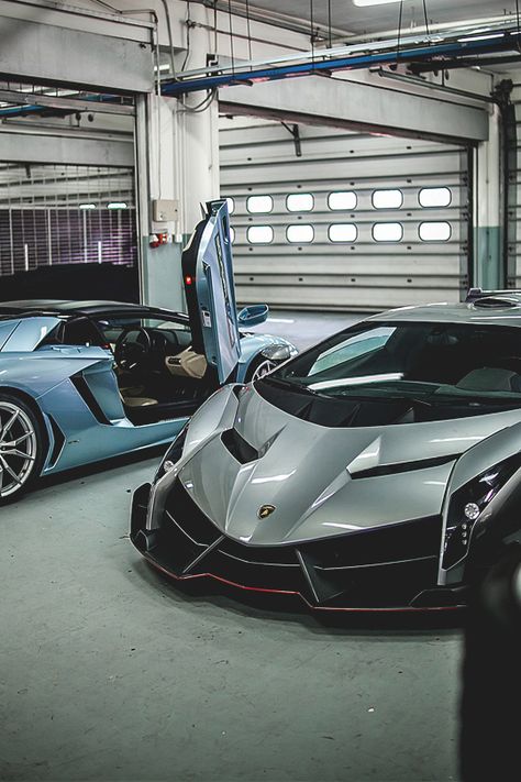 italian-luxury:  Veneno & Aventador Lamborghini Veneno, Pagani Huayra, Mc Laren, Benz Amg, Mercedes Benz Amg, Awesome Cars, Italian Cars, Latest Cars, Expensive Cars