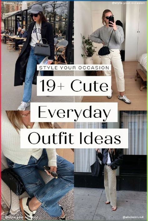 Zoo Outfit Mom Casual, Simple Travel Outfits Casual, Classy Casual Jeans Outfit, Stylish Outfit Ideas For Women, Comfortable Polished Outfits, Classy Stay At Home Outfits, Masculine Style For Women Casual, Classic Comfy Outfits, Put Together Outfits For School