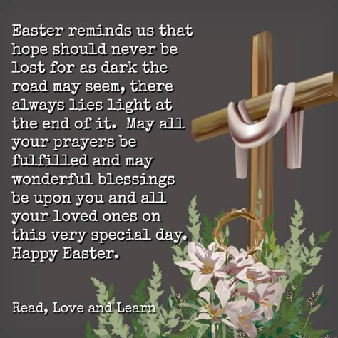 Easter Gives Us Hope Happy Easter Quotes Jesus Christ, Easter Wishes Messages, Easter Inspirational Quotes, Easter Speeches, Easter Poems, Happy Easter Messages, Happy Easter Pictures, Happy Easter Quotes, Easter Greetings Messages