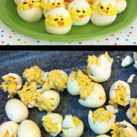 Chick Deviled Eggs, Easter Deviled Eggs, Fail Nails, Food Fails, You Make Me Laugh, Baby Chick, Nailed It, Deviled Eggs, Bones Funny