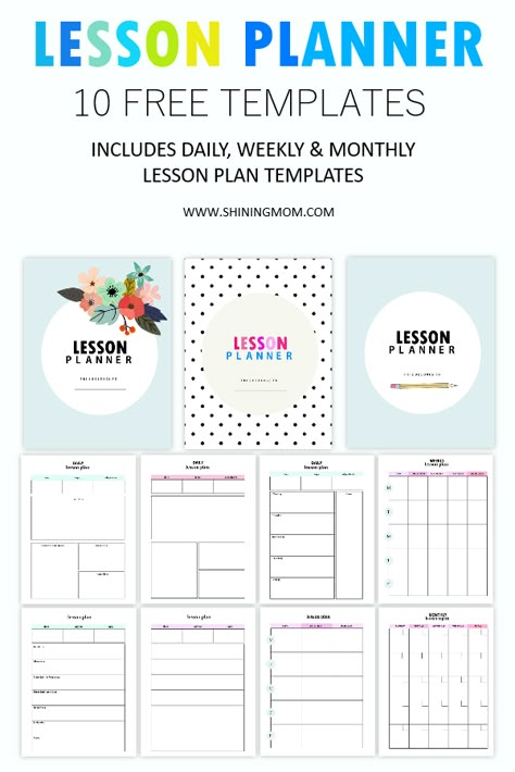 Unit Lesson Plan Template, Teacher Weekly Planner Free Printable Lesson Plan Templates, Daily Lesson Plan Template Free, Daily Lesson Plan Template, Kindergarten Lesson Plans Template, Sped Resources, Lesson Planner Template, Teacher Lesson Plans Template, Editable Lesson Plan Template