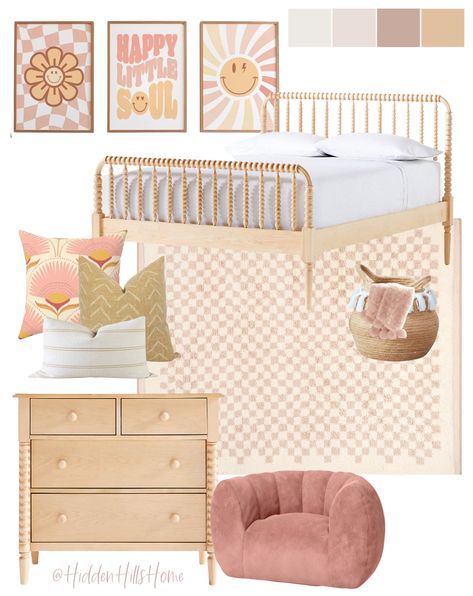 Shop Jenny Lind Maple Wood Spindle Full … and other curated products on LTK, the easiest way to shop everything from your favorite creators. Boho Groovy Bedroom, Boho Bedroom Kids Girl, Pink And Yellow Boho Bedroom, Girls Boho Room Ideas, Groovy Boho Bedroom, Boho Bedroom Girl Rooms, Girls Orange Bedroom, Girly Kids Room, Groovy Aesthetic Bedroom