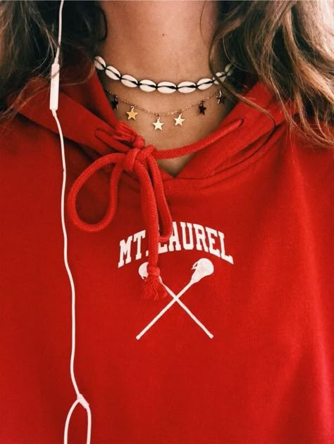 VSCO - foreversummerr Lacrosse Hoodie, Vsco Girl, Lacrosse, Bling Bling, Close Up, Dream Closet, A Woman, Cute Outfits, Outfit Ideas