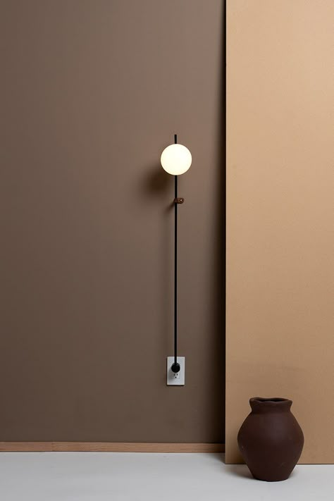 Wall Color Catalog, House Interior Colors Ideas, Interior Color Ideas, Brown Interior Design, Ruangan Studio, Design Lamp, Light Brown Color, Brown Design, Brown Interior