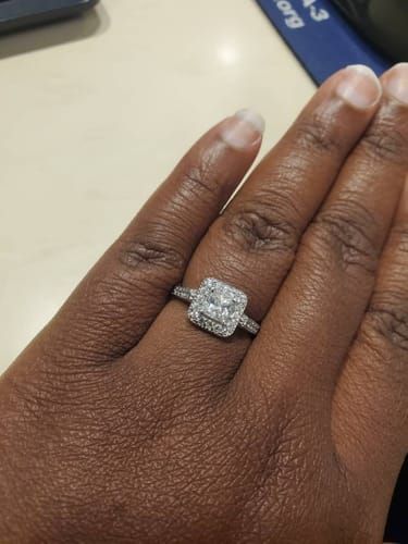 "Thank you for my adorable ring! People love it. I use it for when my finger swells up and my engagement ring doesn't fit." - Iiasha D Princess Bridal, Love It, Timeless Elegance, Engagement Ring, Thank You, Engagement Rings, Ring