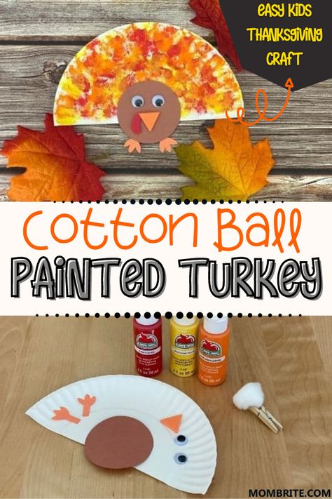 Thanksgiving Activities Preschool, Fun Thanksgiving Crafts, Thanksgiving Crafts Preschool, Thanksgiving Turkey Craft, November Crafts, K Crafts, Thanksgiving Preschool, Thanksgiving Art, Toddler Arts And Crafts