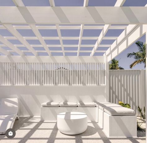 Garden Dividers, Pool Gazebo, Pool Pergola, White Pergola, Outdoor Bbq Area, Pool Landscape Design, Outdoor Patio Space, Outdoor Living Rooms, Outdoor Living Design