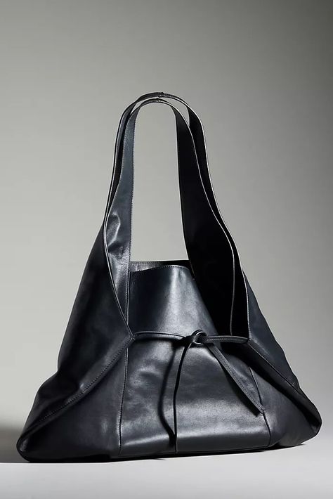 Women's Bags - Handbags, Purses & More | Anthropologie Much Style, Eco Fabric, Bow Bag, Black Leather Bag, Work Tote, Mode Inspo, Black Tote, Minimal Style, East West