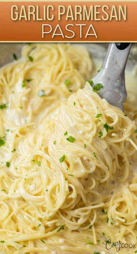 angel hair pasta in a creamy sauce Recipes With No Meat Dinner, Healthy Meals With Noodles, Easy Pasta With Bacon, Fast Dinner For One, Easy Single Mom Dinners, Easy Lunches Meal Prep, Wic Dinners Ideas, Eat Like A Girl Recipes, Teenage Meals Easy Recipes