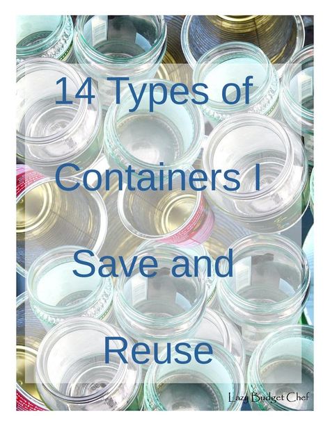 14 ways to save money with recycled and reused DIY storage containers and organizers #savemoney #DIYorganizers #kitchenorganizerideas #reusecontainerideas #recycledstorageideas #frugallivingtips #zerowastelivingideas #zerowasteonabudget Recycle Plastic Containers Diy Projects, Repurpose Olly Vitamin Containers, Reuse Fruit Containers, Reuse Cosmetic Containers, Recycled Storage Ideas, Recycle Plastic Containers, Reuse Downy Unstoppables Container, Diy Storage Containers Upcycle, Repurpose Protein Powder Containers