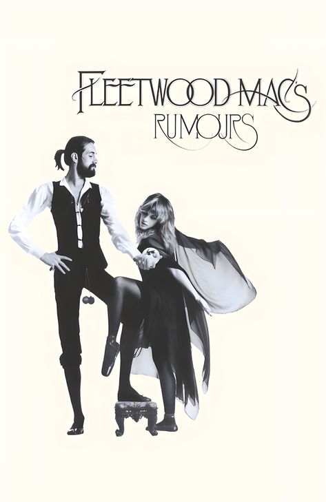 Fleetwood Mac Rumours album cover art Fleetwood Mac Rumours, Rumours Album, Mick Fleetwood, Fleetwood Mac Rumors, Rock History, Lindsey Buckingham, Go Your Own Way, Album Of The Year, Boy George