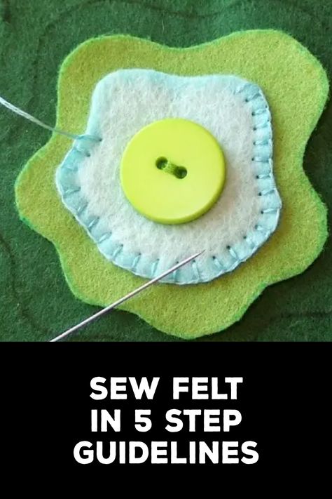 How to Sew Felt How To Stitch Felt Together, Felt Embroidery Tutorial, Felt Edge Stitch, Sewing Felt Projects For Beginners, Kids Felt Sewing Projects, How To Sew Felt By Hand, Sewing With Felt, Felt Craft Patterns, Felt Tutorial