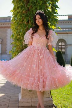 Birthday Women Dress, Pink Butterfly Outfit, Dresses For Birthday Women, Cute Dresses For Birthday, Borthday Dress, Butterfly Dress Aesthetic, Dress Ideas For Birthday, Cute Dress For Birthday, Birthday Cute Dress