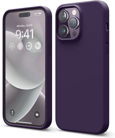 Poster Company, Purple Phone Case, Purple Iphone Case, Phone Case By Types, Purple Cases, Bling Phone Case, Iphone Obsession, Plastic Phone Case, Latest Iphone