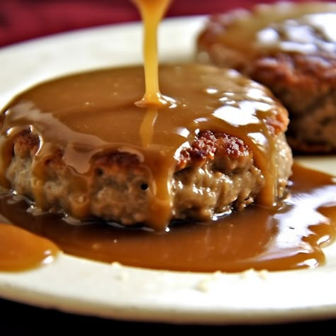 While it's called "Poor Man's Cubed Steak," this dish always leaves me feeling like I've won the lottery Poor Man’s Steak And Gravy, Poor Mans Steaks, Poor Man’s Steak Recipe, Poor Man Steak Recipes, Poor Man's Steak Recipe, Poor Mans Steak Ground Beef, Cubed Steak Crockpot, Cubed Steak Recipes, Cubed Steak Recipes Easy