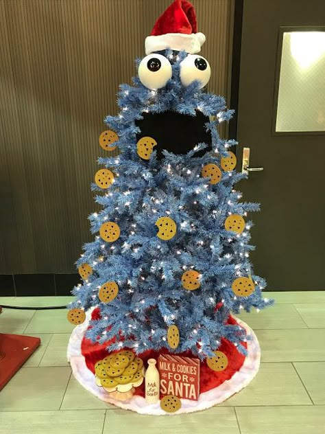 Knoepfler Chevrolet Blog: Festival of Trees 2017 Christmas Tree Ideas Funny, Christmas Tree Raffle Ideas, Festival Of Trees Theme Ideas, Novelty Christmas Tree, Funny Christmas Tree Themes, Tree Festival Ideas, Christmas Tree Festival Ideas, Cookie Monster Christmas Tree, Festival Of Trees Themes